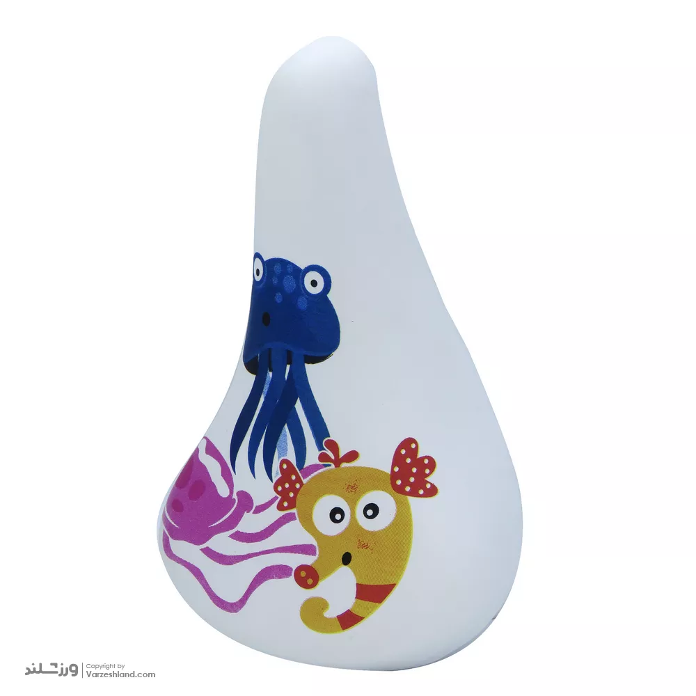 زین دوچرخه ولو پلاس سفید کد 1331 زین دوچرخه ولو پلاس سفید کد 1331