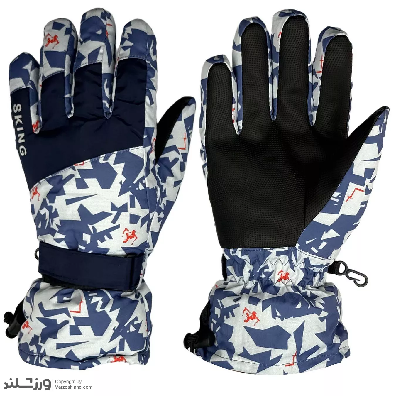 دستکش دوپوش زمستانی SnowGloves دستکش دوپوش زمستانی SnowGloves