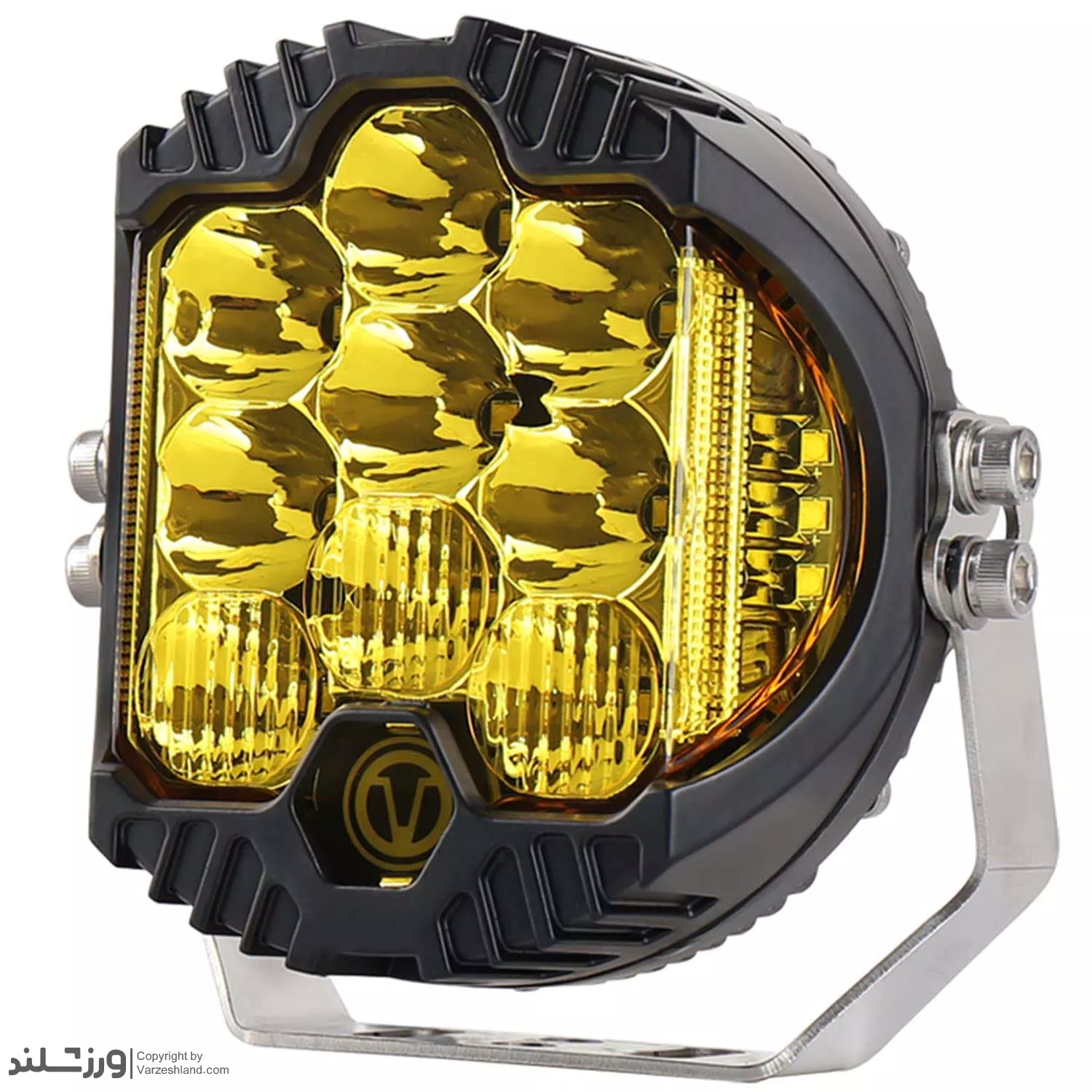 پروژکتور آفرود sf3 زرد 9 اینچ 100 وات پروژکتور آفرود sf3 زرد 9 اینچ 100 وات