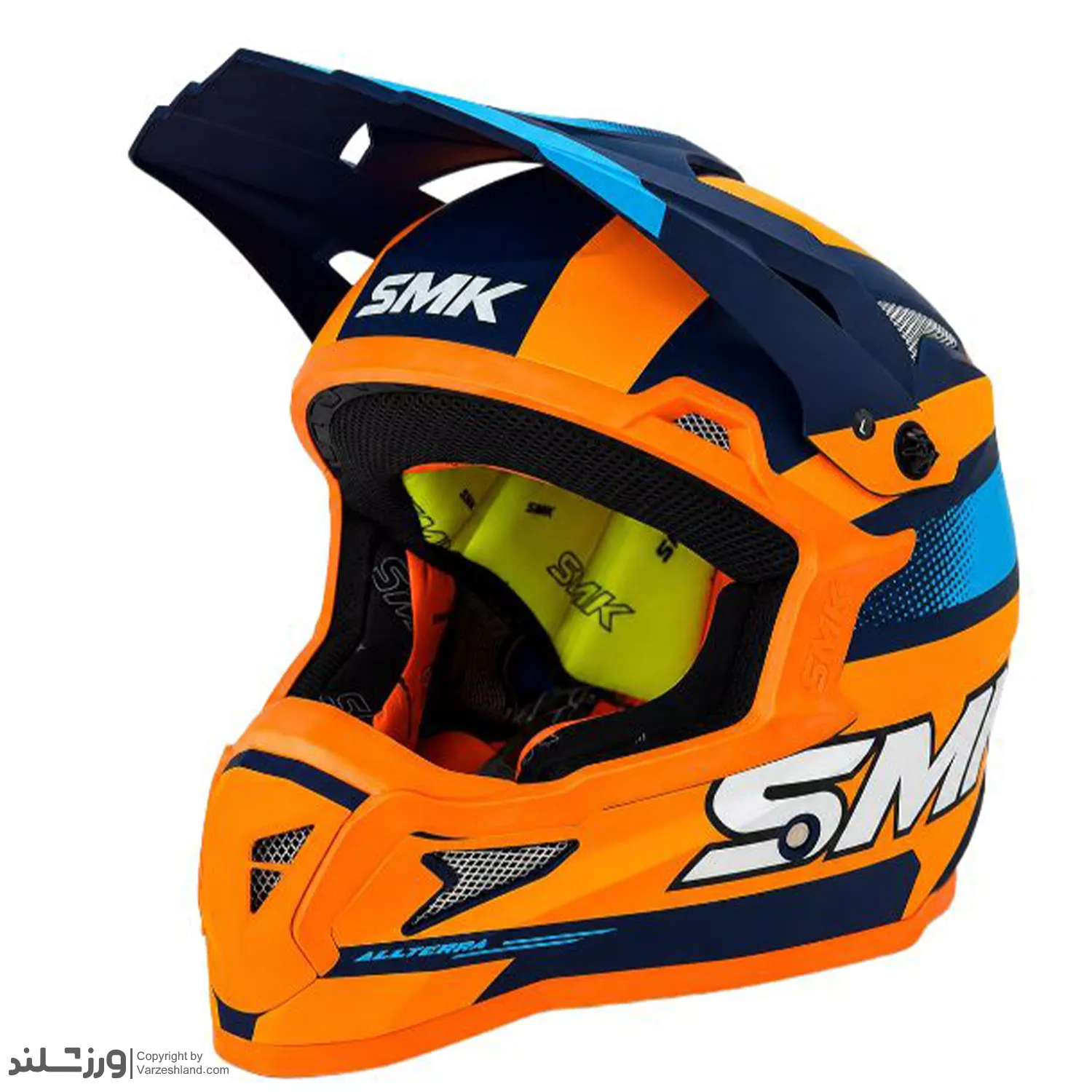 00 کلاه کاسکت کراس SMK مدل X-THROTTLE MA575 کد 2319 – سایز 2XL - Image 1