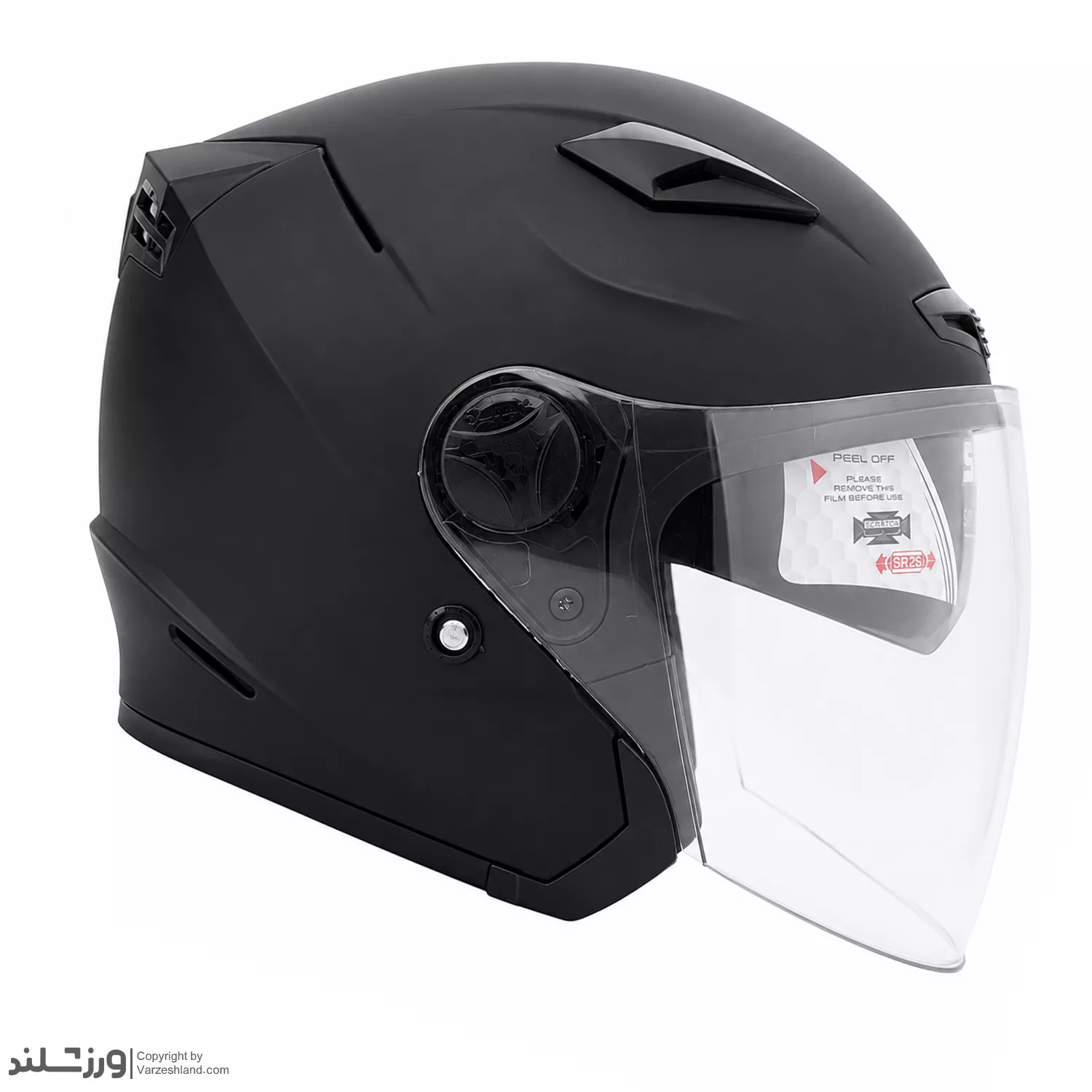 00 کلاه کاسکت LVS بدون فک عینک دار کد ۲۴۰۹ - سایز Xl - Image 1