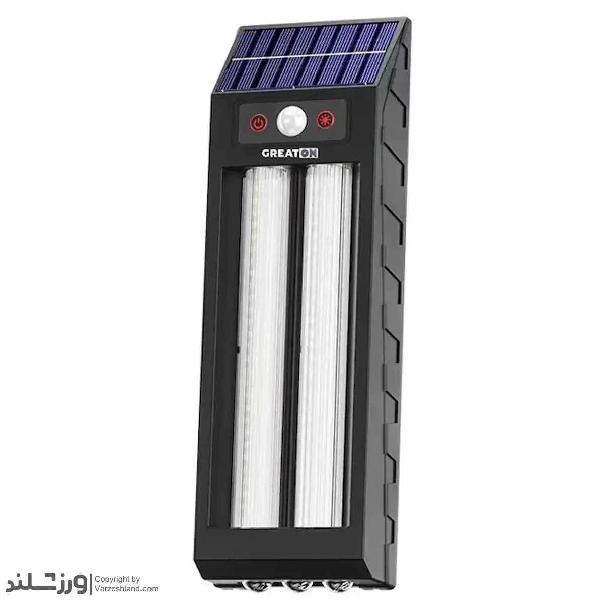 00 چراغ اضطراری شارژی پنل دار 3 حالته کد 2308 - Image 1