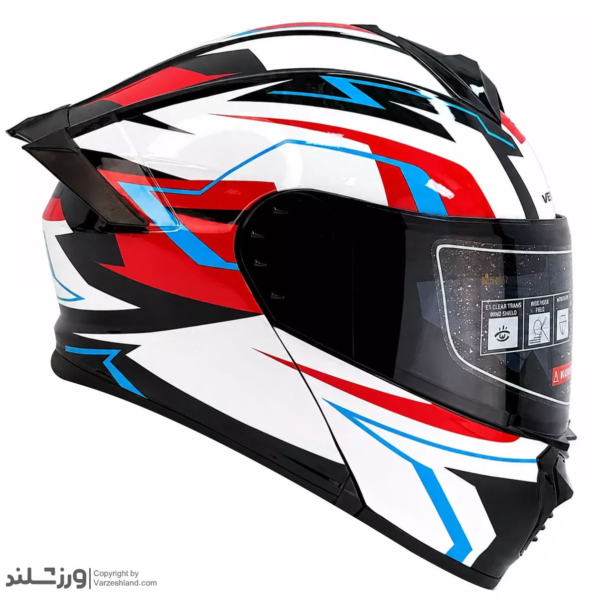 2326 کلاه کاسکت ونوم VENOM فک متحرک هفترنگ کد 2326 - سایز 63-64 - Image 1