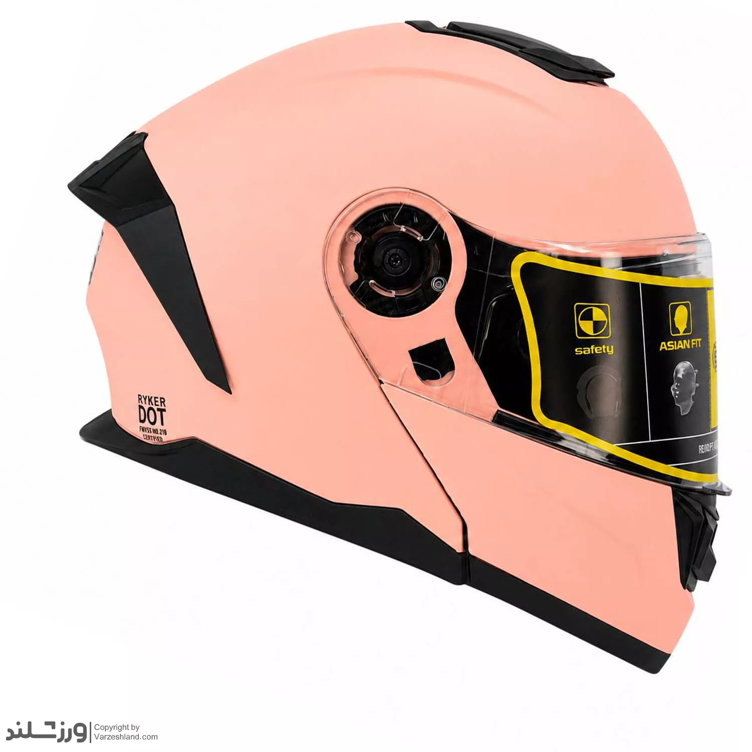 کلاه کاسکت فک متحرک لائوس Dusty Rose کلاه کاسکت فک متحرک لائوس Dusty Rose